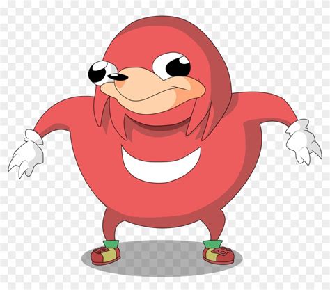 Knuckles Meme Png - Ugandan Knuckles, Transparent Png - 3114x2593 ...