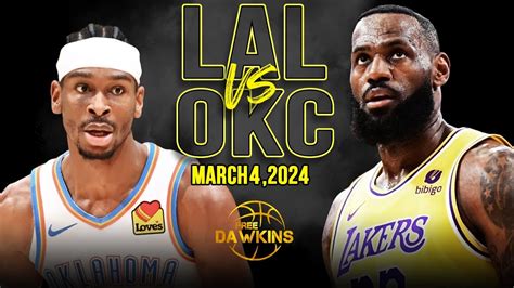 Lakers Vs Okc 2024 Playoffs - Hinda Kissie