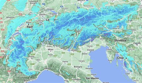 Alps snow forecast #snow #ski. Snowfall forecast. Winter.