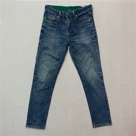 Vintage Jeanswest Green Denim Jeans Vintage Jeanswest Grenn Distressed Denim Jeans W30 - Etsy UK