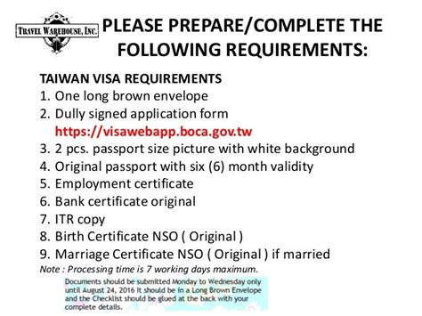 Do I Need A Visa To Visit Taiwan