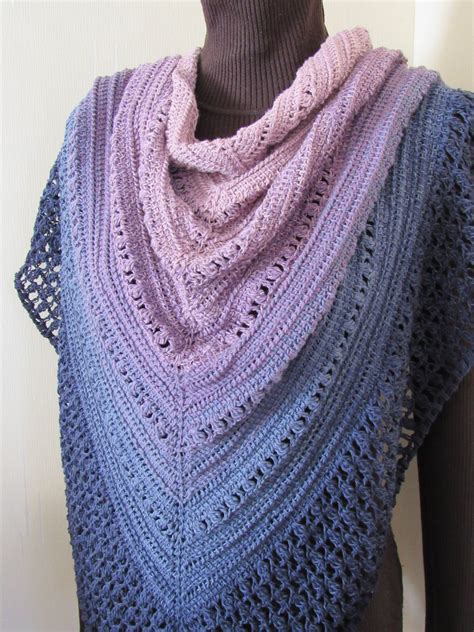 Hopeful Clusters Shawl Tunisian Crochet Pattern - Etsy UK | Tunisian crochet, Tunisian crochet ...