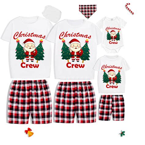 Christmas Matching Family Pajamas Set With Dog Pajamas