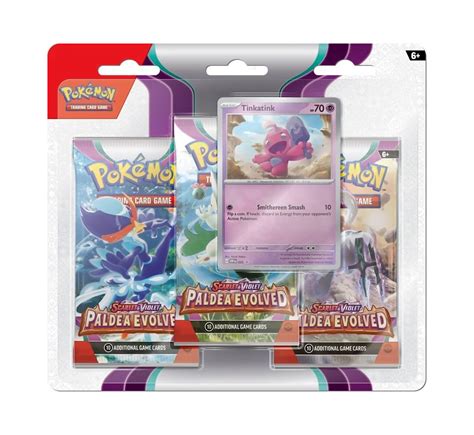 Pre Order Paldea Evolved 3 Pack Blister - Pokémon