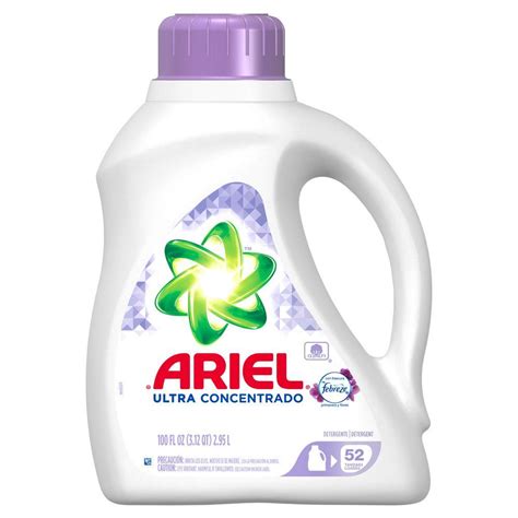 Ariel Ultra 100 oz. Liquid Laundry Detergent with Febreze (52 Loads)-003700088587 - The Home Depot