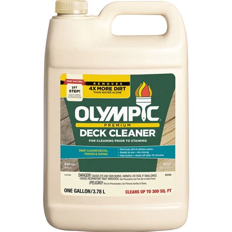 Olympic 128-fl oz Biodegradable Deck Cleaner at Lowes.com