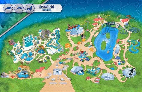 Seaworld San Antonio Printable Map | Printable Maps