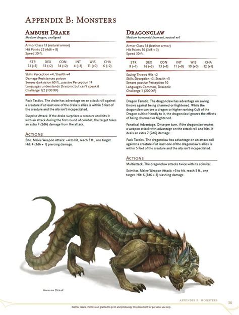 drake 5e | Dnd dragons, Dungeons and dragons homebrew, D&d dungeons and dragons