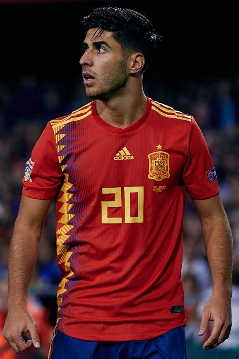 Marco Asensio of Spain looks on during the UEFA Nations League A... | Asensio, League, That look