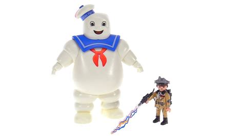 Playmobil Ghostbusters Stay Puft Marshmallow Man review! set 9221 - YouTube