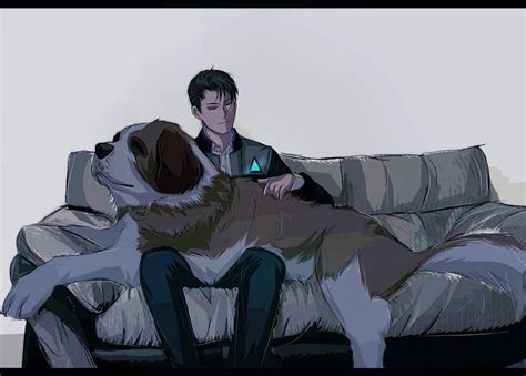 Sumo and Connor DBH by FiammahGrace on DeviantArt