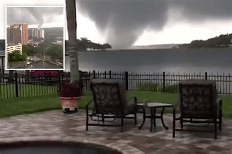 Dramatic moment tornado hits Orlando leaving 2,000 homes without power in tropical storm – The ...