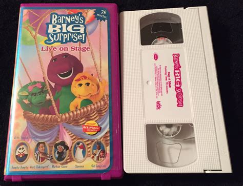 Barney's Big Surprise VHS 1998 (2000 Reprint) | Vhs and DVD Credits Wiki | Fandom