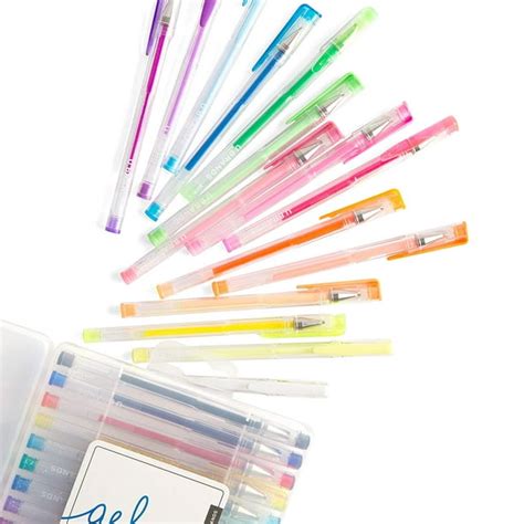 U Brands Gel Pens, Fine (0.7mm), Assorted Ink Colors, 30 Count, 2225U ...