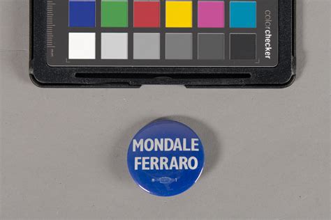 Button, Mondale-Ferraro, Sally Ride | National Air and Space Museum