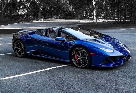 LAMBORGHINI HURACAN EVO SPYDER – BLUE – LUX24HR.