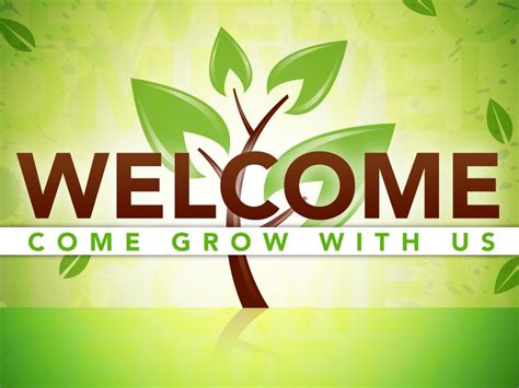 Christian Welcome Cliparts - Graphics for Church Events and More