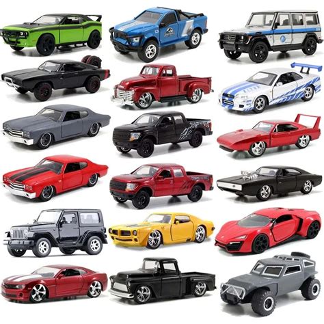 JADA 1:32 Fast Furious Dodge SUBARU WRX STI Chevrolet Ford Jeep Car ...