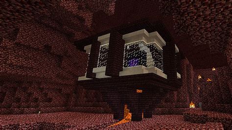 Nether Portal Room Minecraft Project