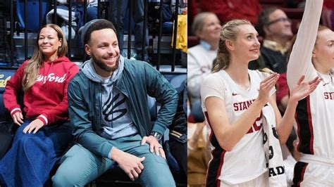 Stephen Curry and Mother Sonya Curry Watch 6ft 4" God-Sister Cameron ...