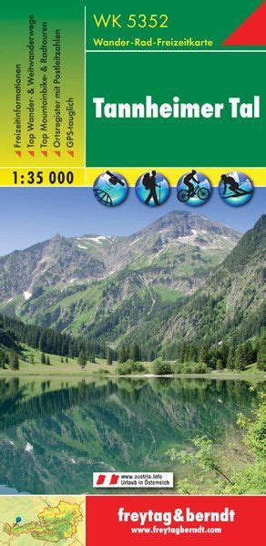 Freytag & Berndt Wk 5352 Tannheimer Tal, Wanderkarte 1:35.000 - Hiking map | Buy online ...