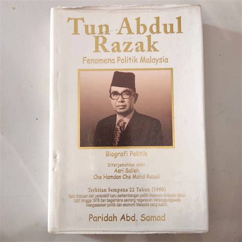 Tun Abdul Razak/Fenomena Politik Malaysia #1, Hobbies & Toys, Books ...