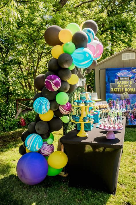 Fortnite Birthday Party Ideas | Photo 1 of 32 | Catch My Party