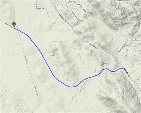 Greg's El Dorado Trail Index