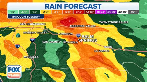 Flooding overtakes Palm Springs, California, during Hilary as local emergency declared | Fox Weather