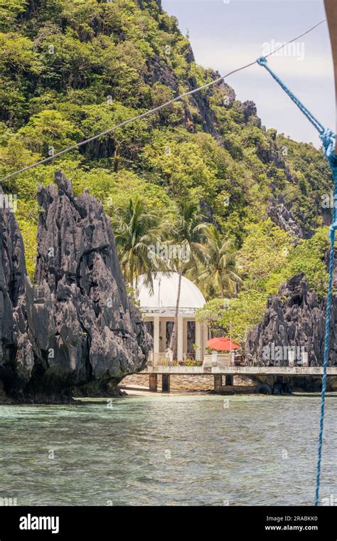 Matinloc Shrine in El Nido, Palawan, Philippines Stock Photo - Alamy