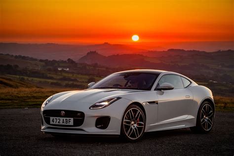 Download Supercar White Car Car Jaguar (Car) Vehicle Jaguar F-Type 4k ...