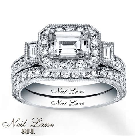 This Art Deco-style engagement ring from the Neil Lane Bridal ...