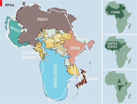 True size of Africa - Free Movement