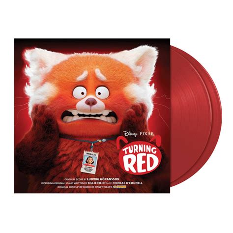 Turning Red OST Exclusive Limited Edition Red Color Vinyl 2x LP Record – Vinceron