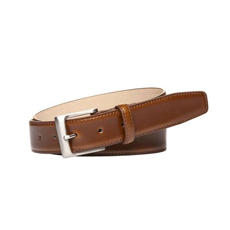 Shop Rogue Deluxe Classic Tan Leather Belt | PEROZ Australia