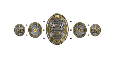 AEW Women's World Championship V2 Render Edit (credit to u/HexHellfire ...