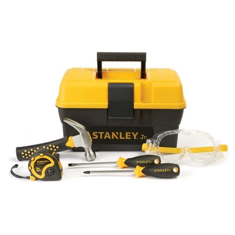 Stanley Jr. Tool Set & Toolbox - For Small Hands