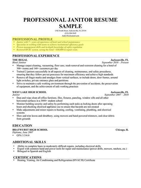 How To Write a Professional Profile | Resume Genius