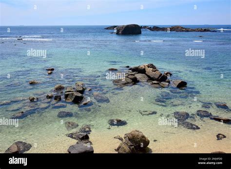 beach, Galle Fort, Galu Kotuwa, Kālik Kōṭṭai, Galle city, Southern Province, Srí Lanka, Asia ...