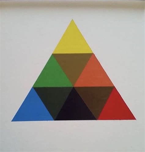 Color theory. Triad triangle. Triad, Color Theory, Theories, Triangle, Create, Art, Art ...