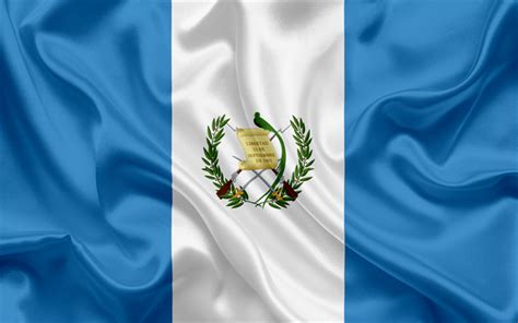 Descargar fondos de pantalla Guatemala bandera, América Central, Guatemala, bandera nacion ...