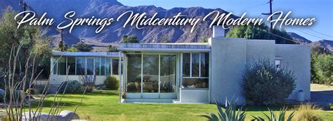 Palm Springs Midcentury Modern Homes for Sale