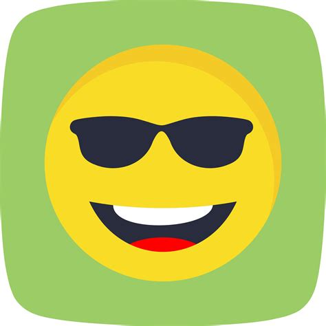 Cool Emoji Vector Icon 379228 Vector Art at Vecteezy