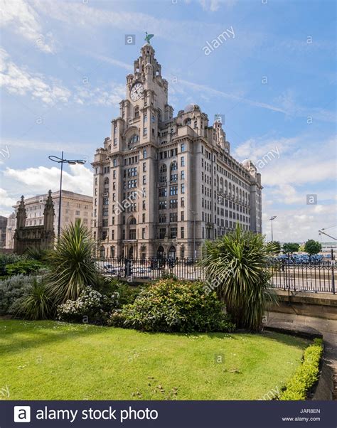 Royal Liver Building, Pier Head, Liverpool Stock Photo - Alamy