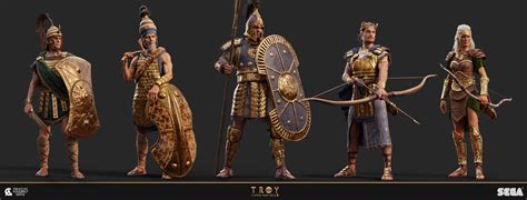 Creative Assembly - A Total War Saga: TROY - Character Art