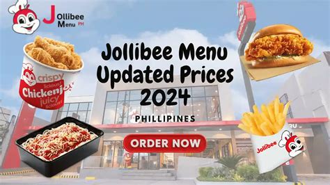 Jollibee Menu Prices in Philippines - Latest Update August 2024