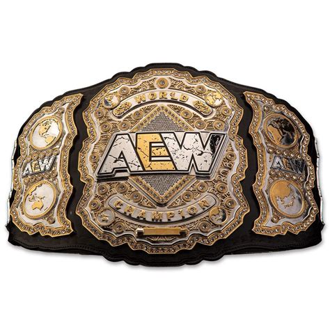 AEW World Championship Heavy Weight Wrestling Title Belt – Champions ...