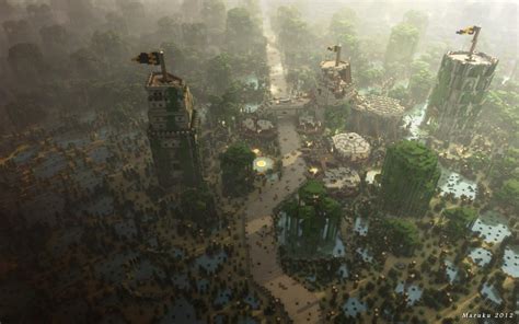 Showcase- Moat Cailin Minecraft Map