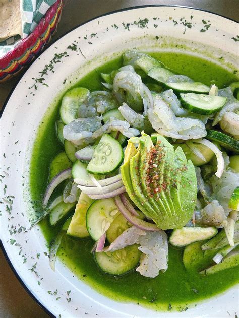 Sinaloa, Mexico-Style Aguachile Verde — The Thirlby Mexican Cooking ...