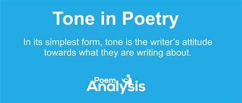 Tone - Definition and Examples in Poetry | Poem Analysis